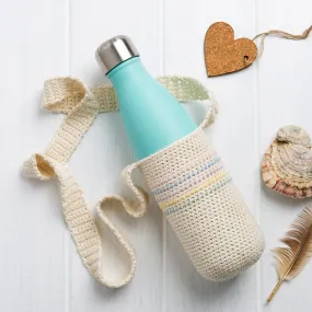 Striped Bottle Holder Crochet Kit