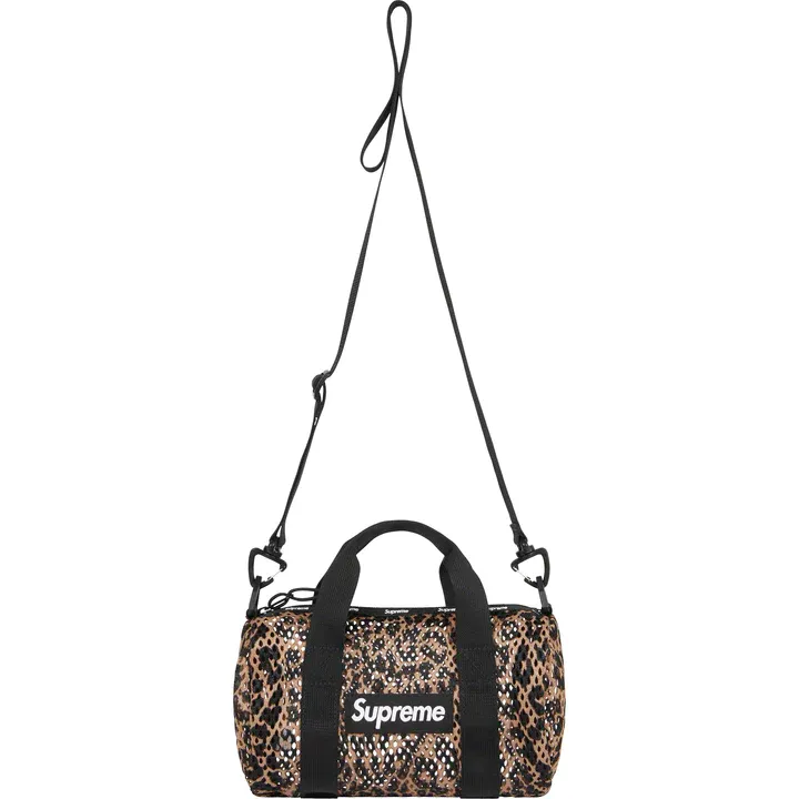 Supreme Mesh Leapord Mini Duffle Bag