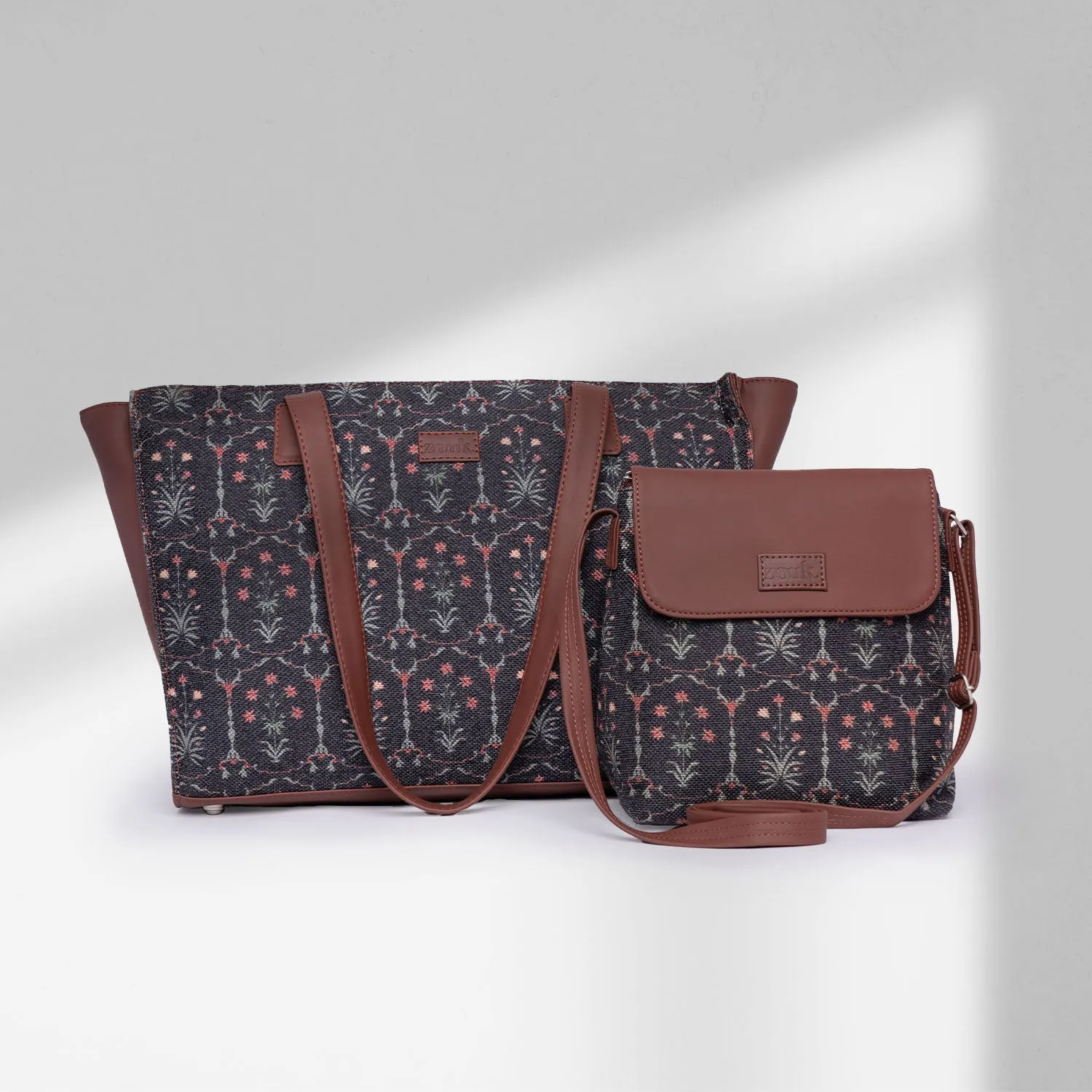 Taj Guldasta - Office Tote Bag & Flap Sling Combo