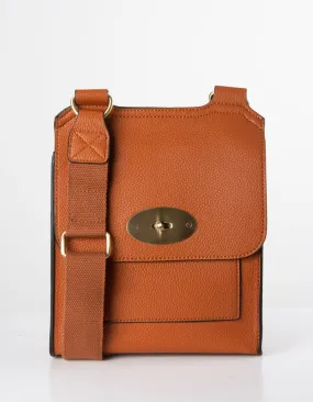 Tan Messenger Bag