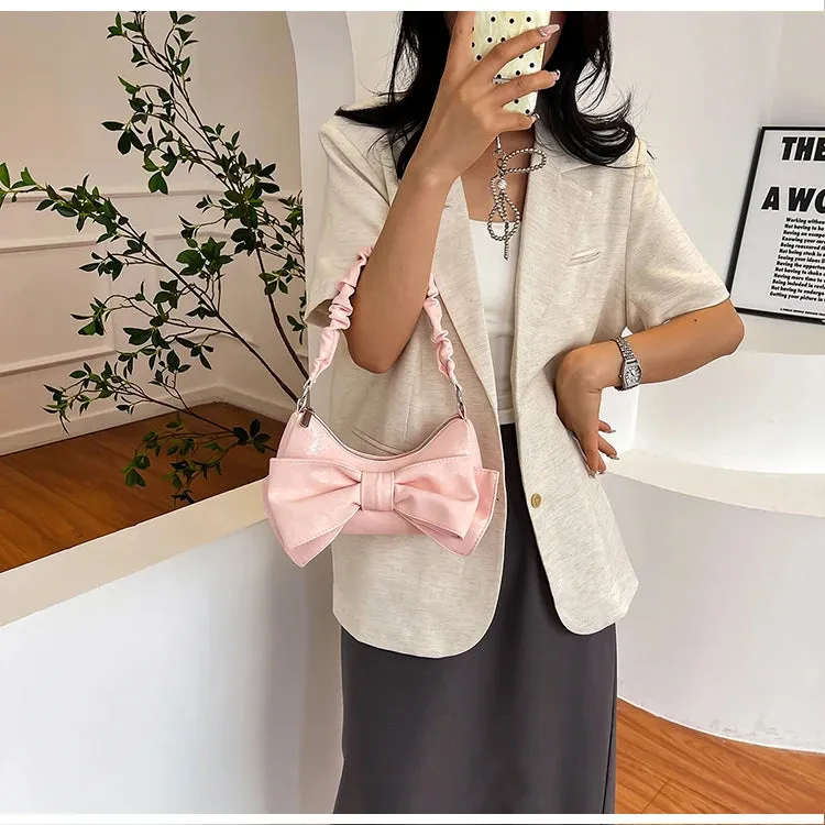 TAVIMART  -  Bow Totes Hobos Shoulder Crossbody Bag for Women Casual Handbag and Purses 2024 New Trendy Design Messenger Bags