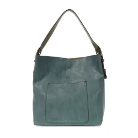 Teal 2pc Hobo Handbag