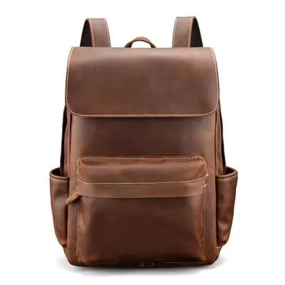 The Helka Backpack | Genuine Vintage Leather Backpack