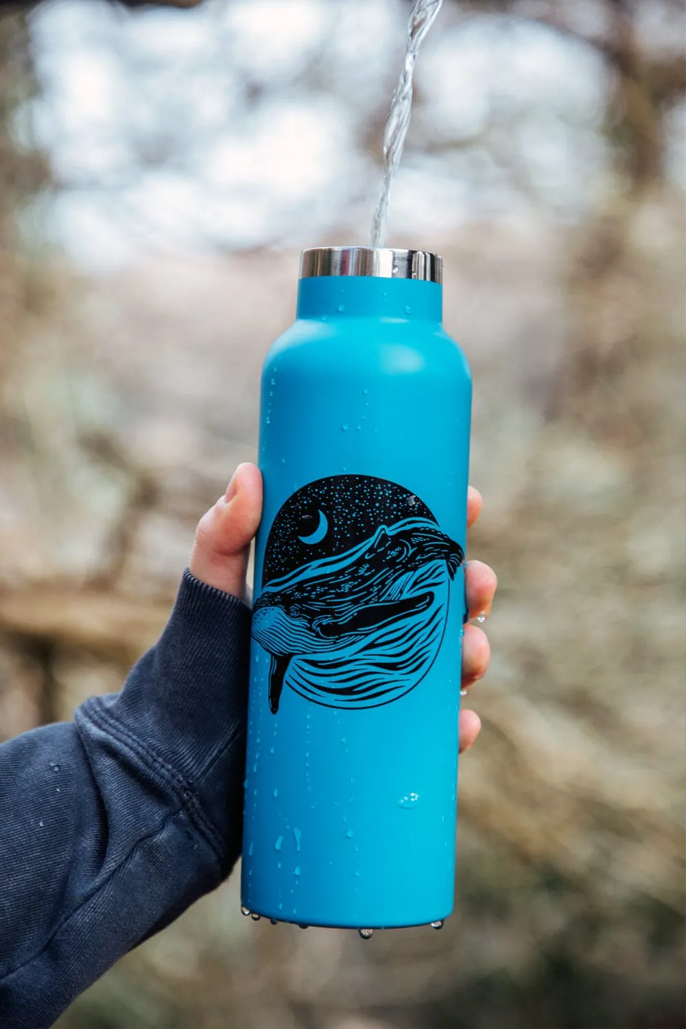 The Whale Water Bottle