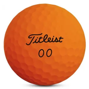 Titleist Velocity Matte Orange Golf Balls - 12 Pack