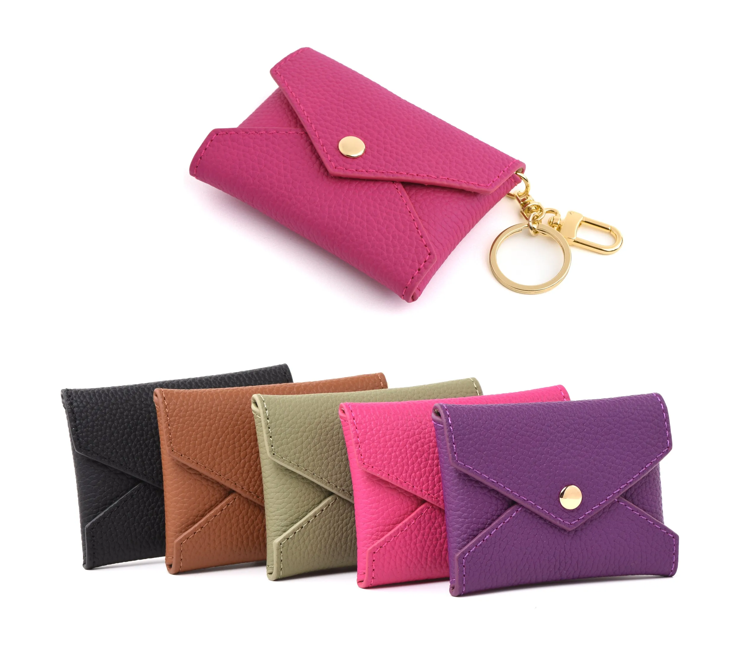 TOGO LEATHER MINI ENVELOPE BAG CHARM CARD HOLDER