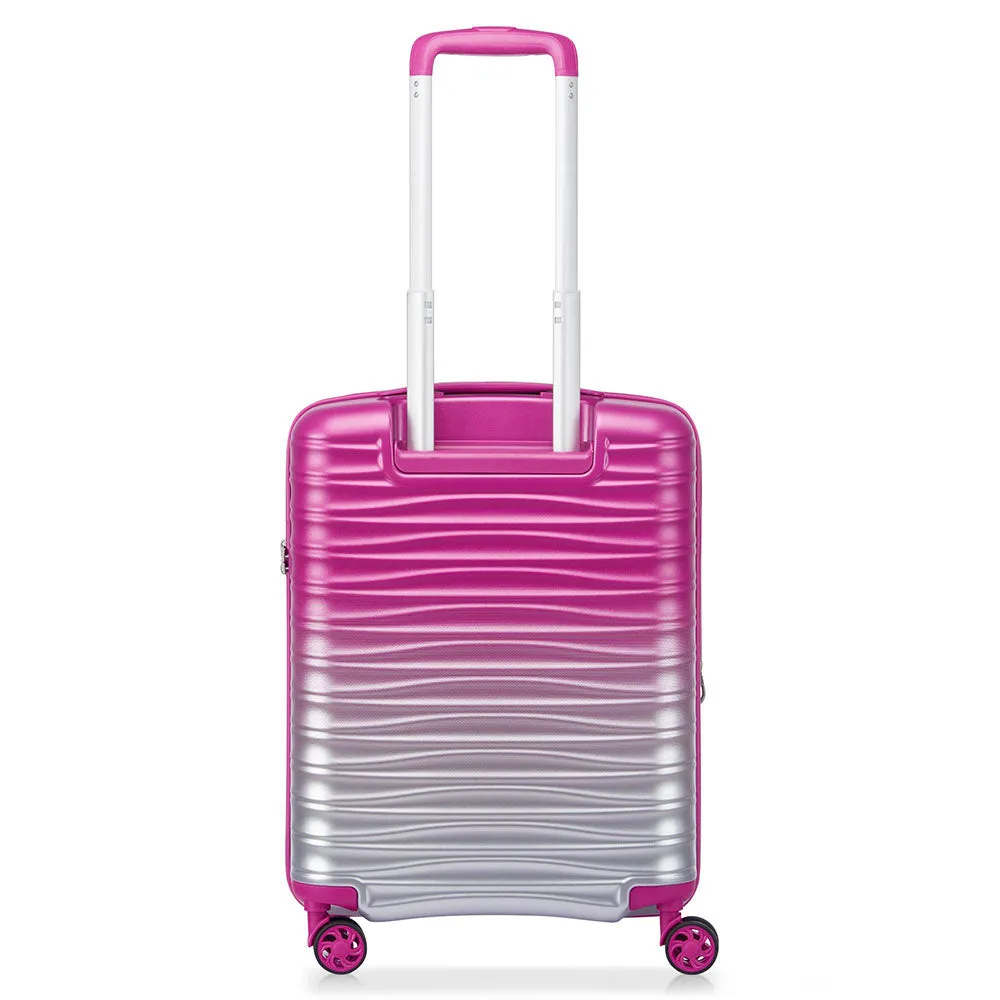 Trolley Cabina Espandibile Rigido RONCATO 55cm 4 Ruote Linea Wave Spot Colore Magenta