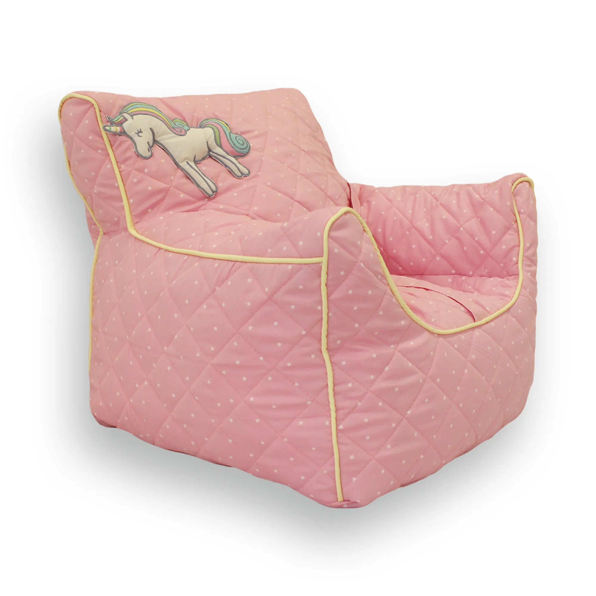 Unicorn Pink Quilted - BeanChair Cover