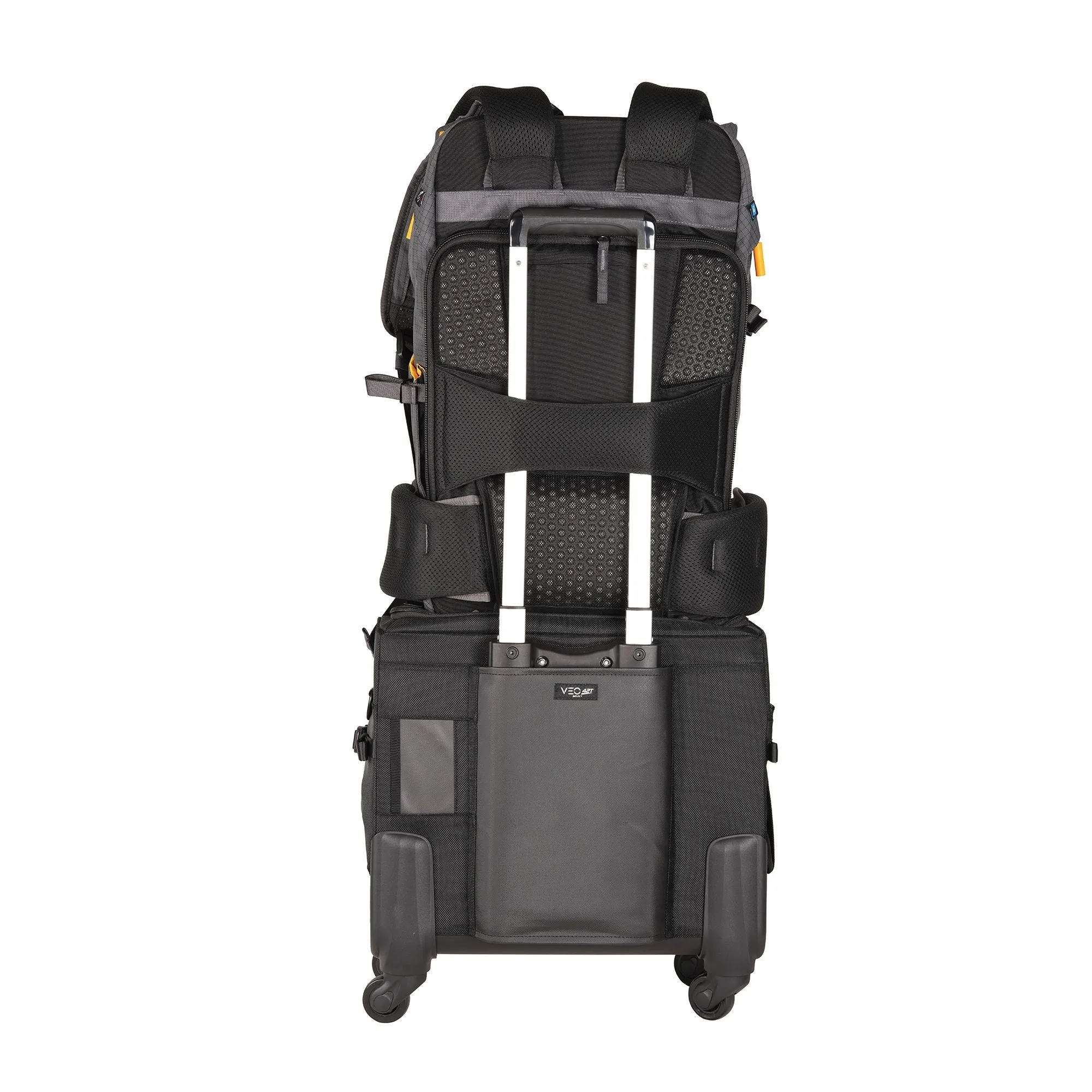 VEO Active 49 35 Litre Trekking Backpack - For Pro DSLR/Pro Mirrorless Body With Grip - Grey