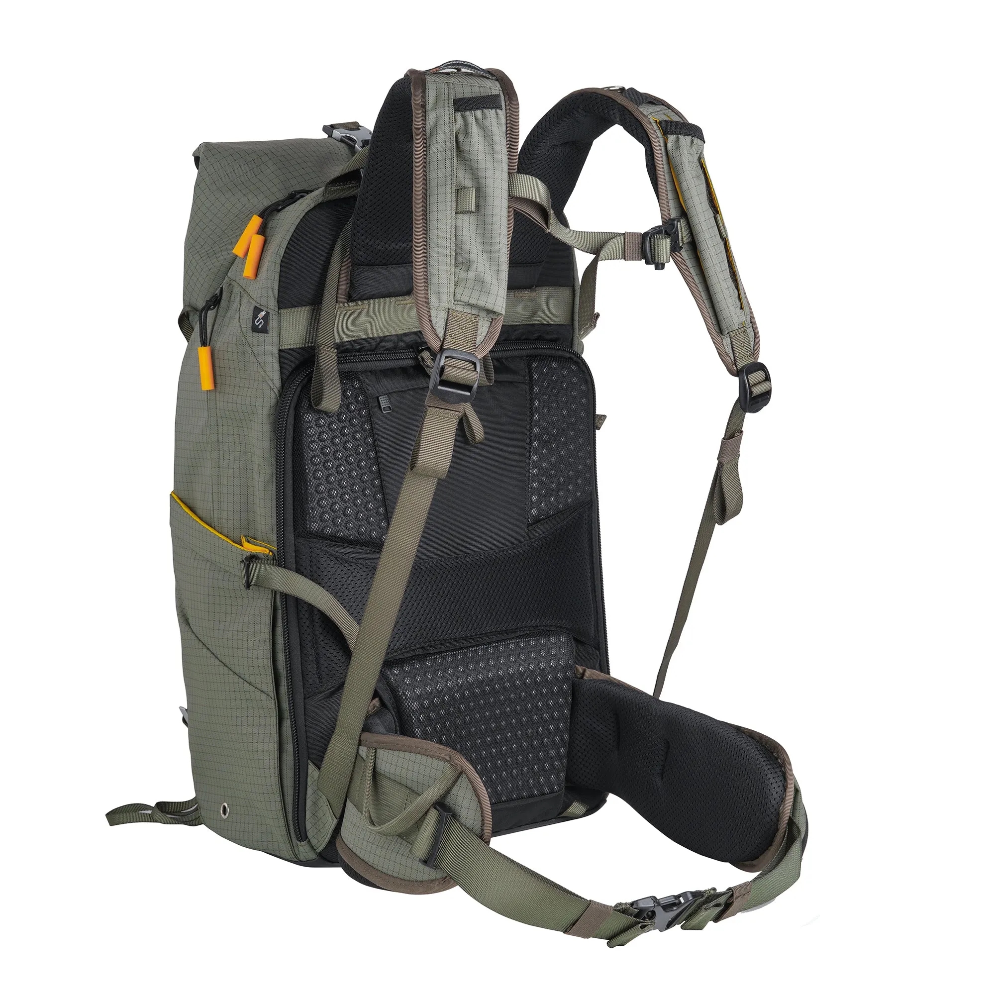 VEO Active 53 45 Litre Trekking Backpack - For Pro DSLR/Pro Mirrorless Body With Grip - Green