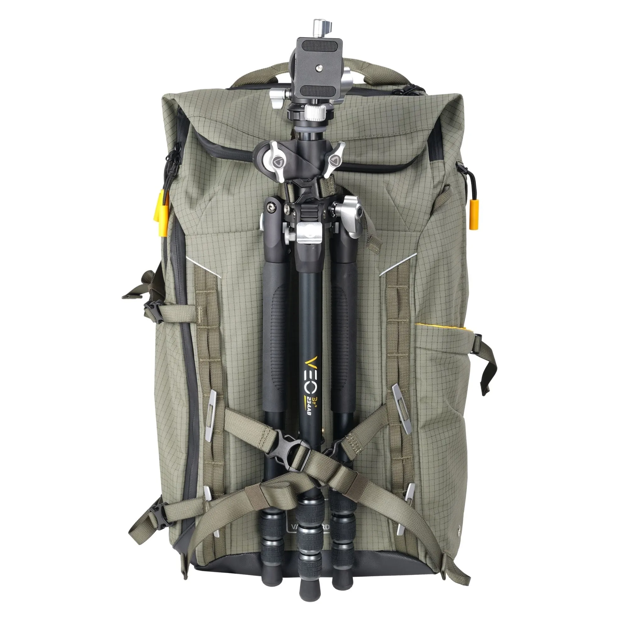 VEO Active 53 45 Litre Trekking Backpack - For Pro DSLR/Pro Mirrorless Body With Grip - Green