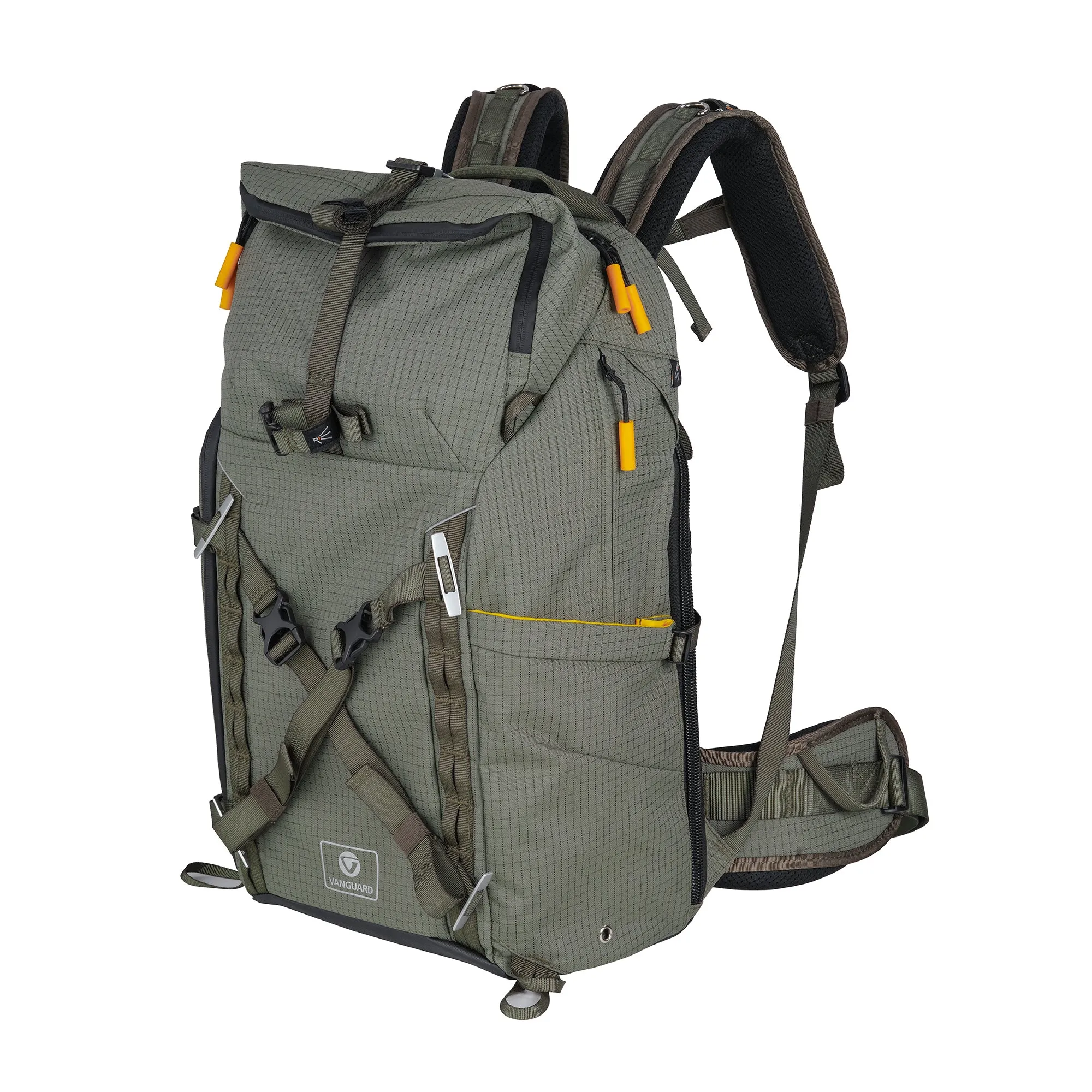 VEO Active 53 45 Litre Trekking Backpack - For Pro DSLR/Pro Mirrorless Body With Grip - Green