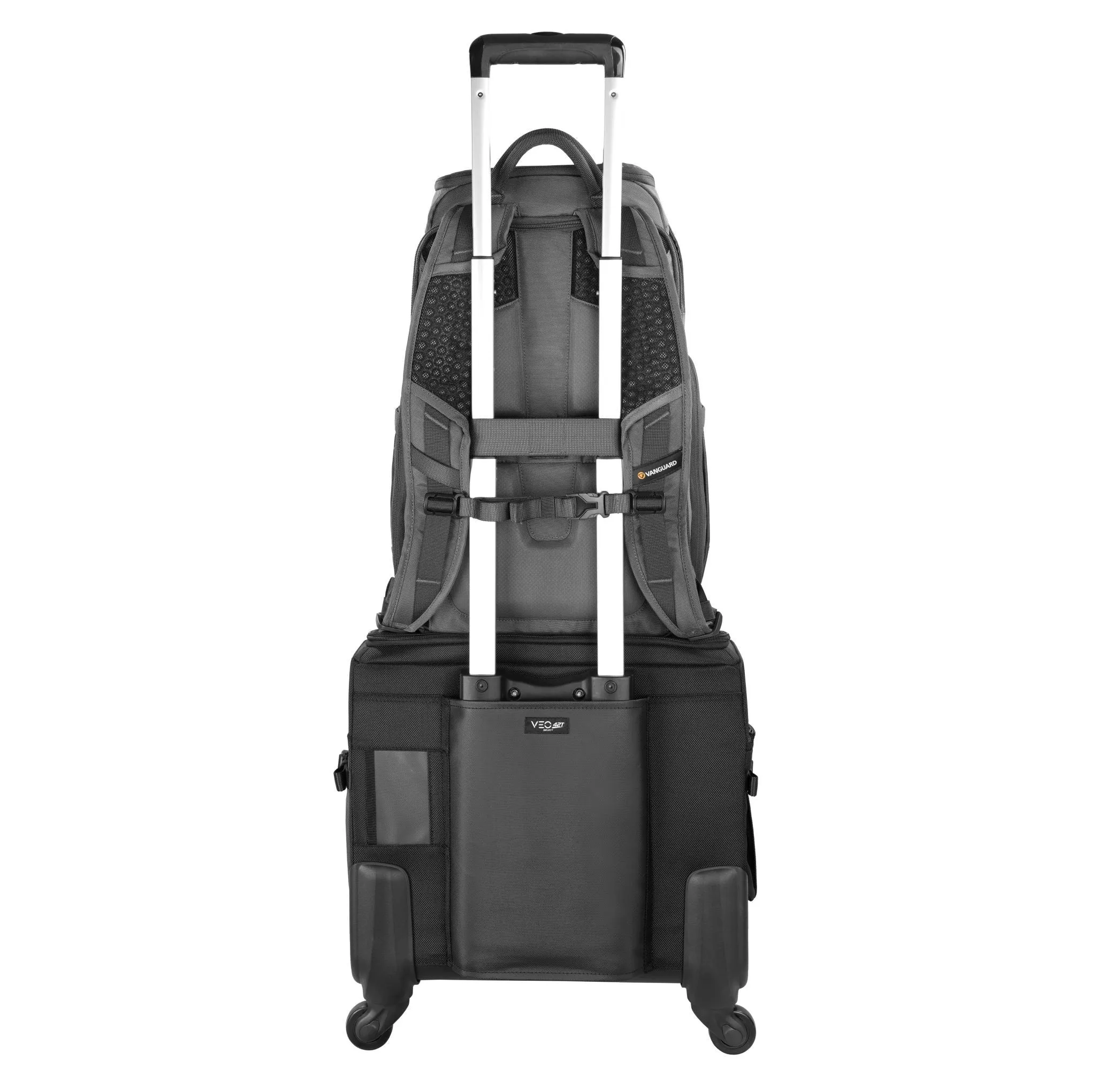 VEO Adaptor R44 Gray Camera Backpack w/ USB Port - Rear Access