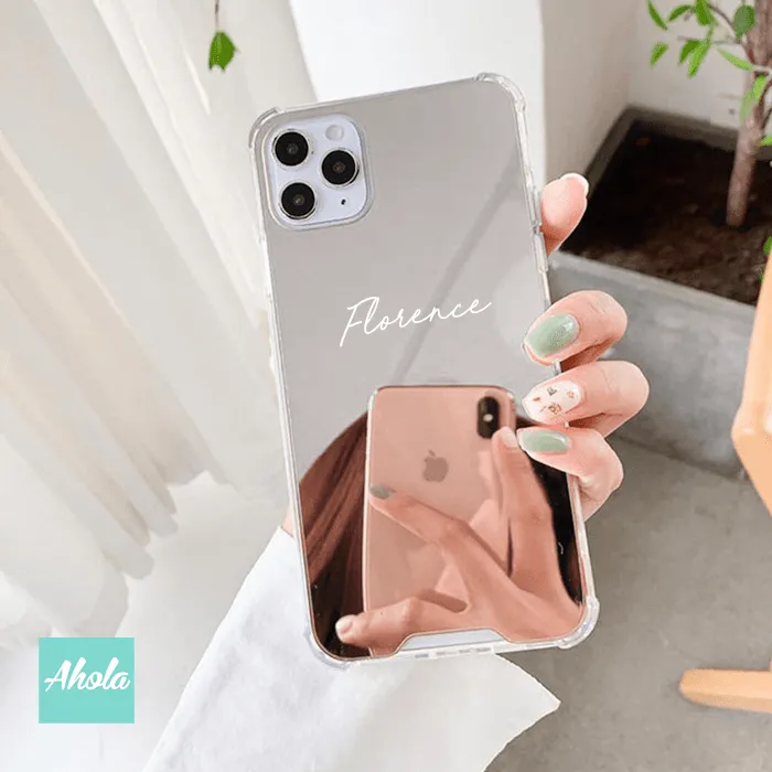 【Vevet】Protective Mirror Phone Case 全包邊鏡面名字電話殼