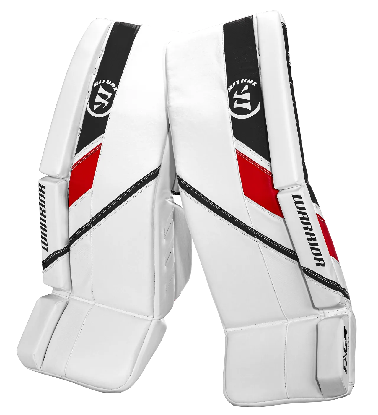 Warrior Ritual G5 Intermediate Goalie Pads (w/ Knee Pads)