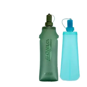 Water Bottle TPU Folding Soft Flask Sport Water Bottle Water Bag Collapsible Drink Water Bottle Water Bag Running Camping Hiking