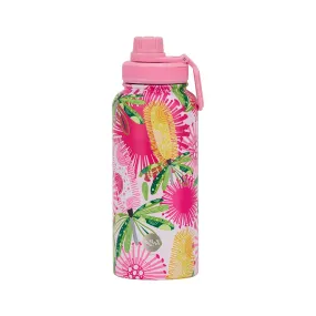 Watermate Bottle 950ml - Pink Banksia