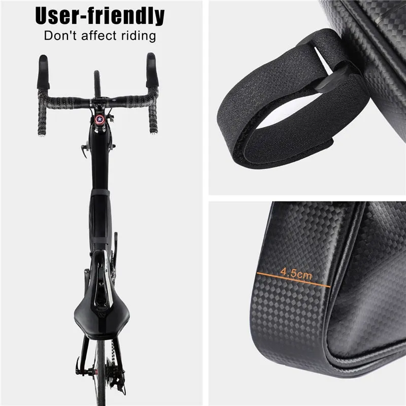 Waterproof Cycling Tube Bags 3L MTB Road Bike Triangle Bag Cycling Frame Front Bags Repair Tools Pannier Bicycle Bag