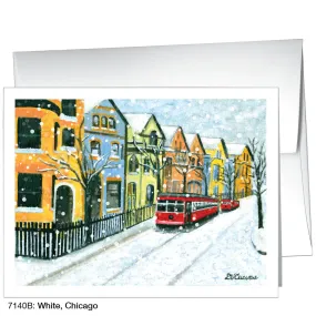 White, Greeting Card (7140B)