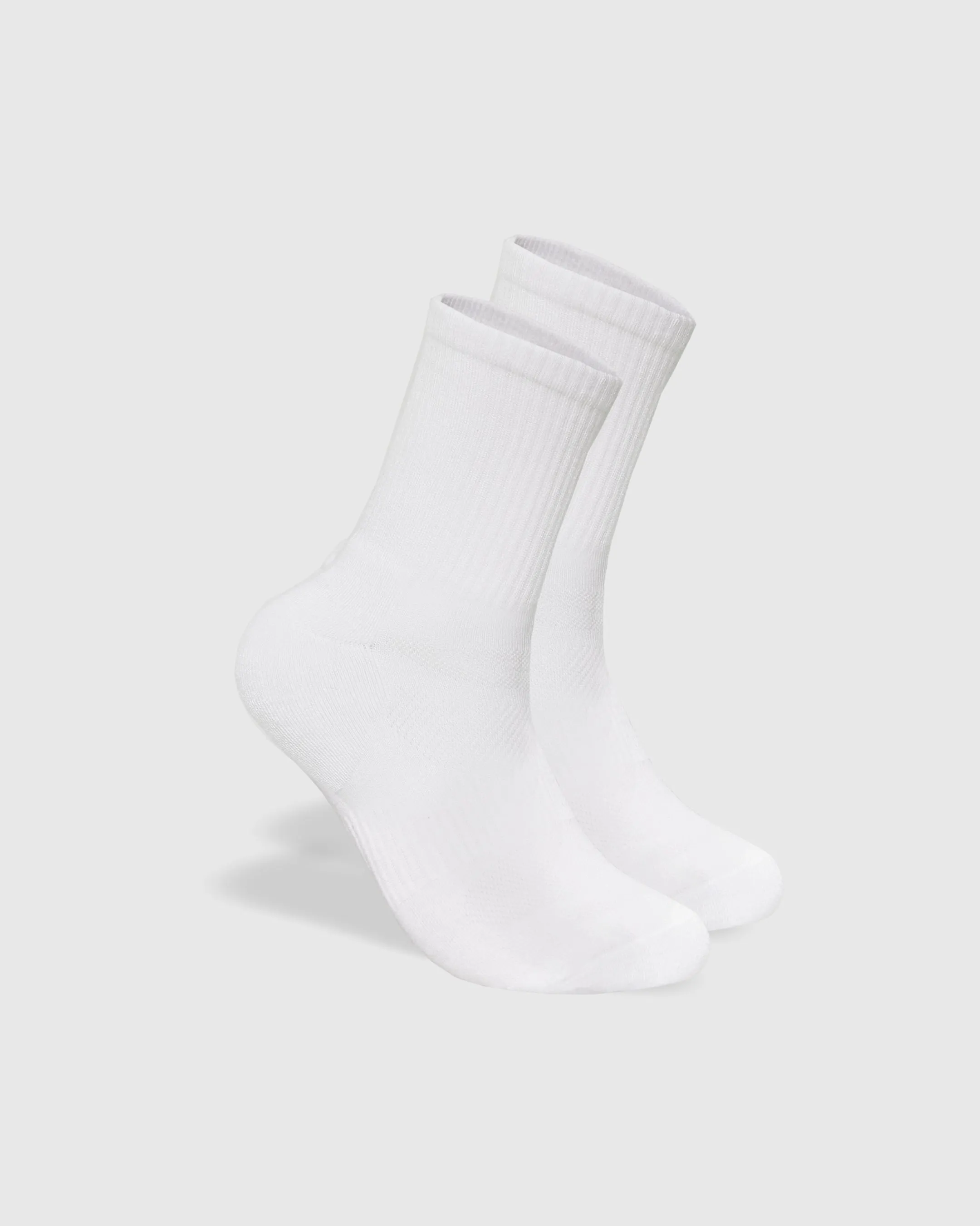 White Half Crew Socks 9-Pack