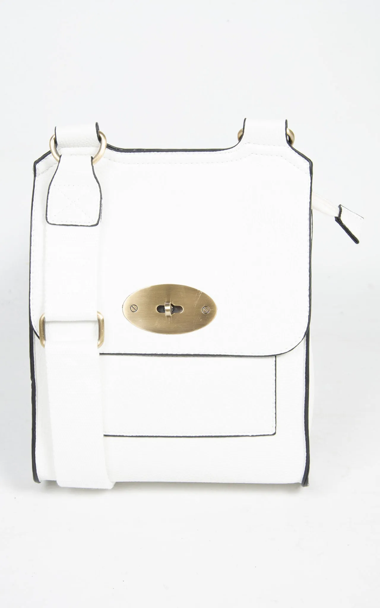 White Messenger Bag