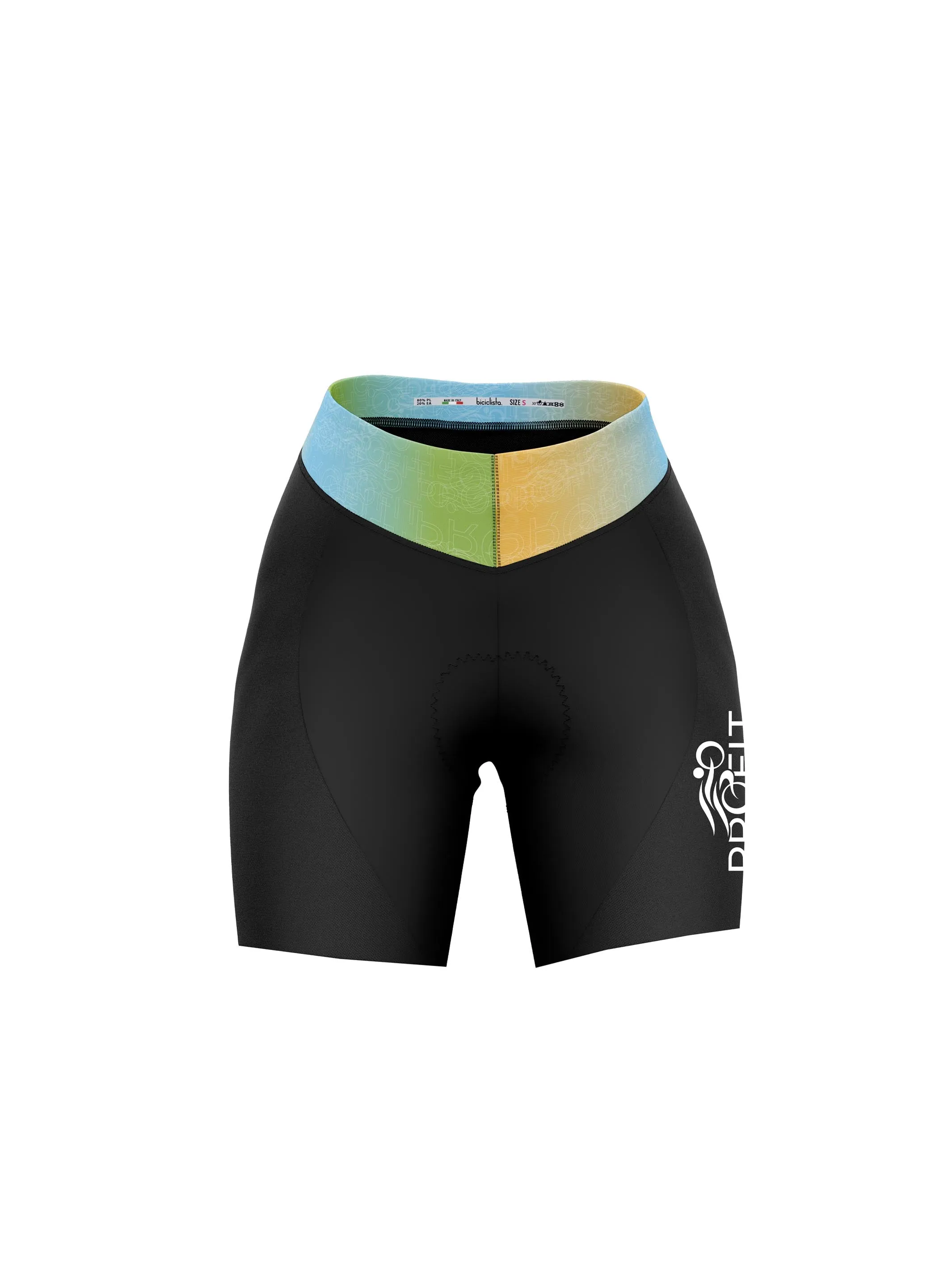 WOMAN BLACK SHORT Laser cut (Cycling)