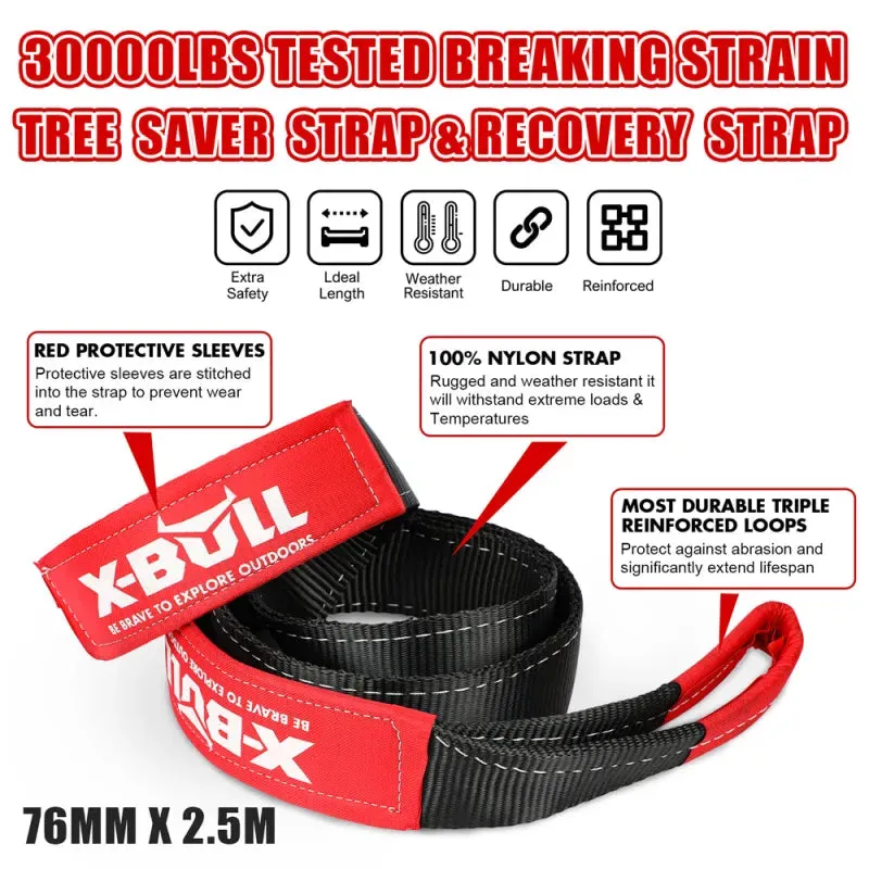 X-Bull Kinetic Recovery Rope Kit