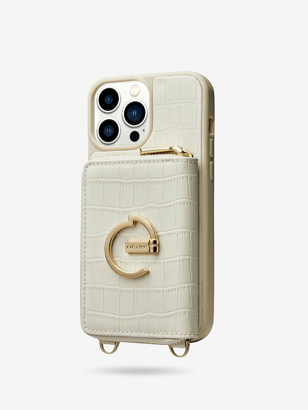 ZipPouch- Crocodile Wallet Phone Case